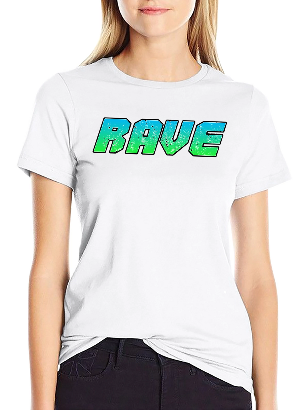 Rave Graphic T-Shirt - Retro EDM Design