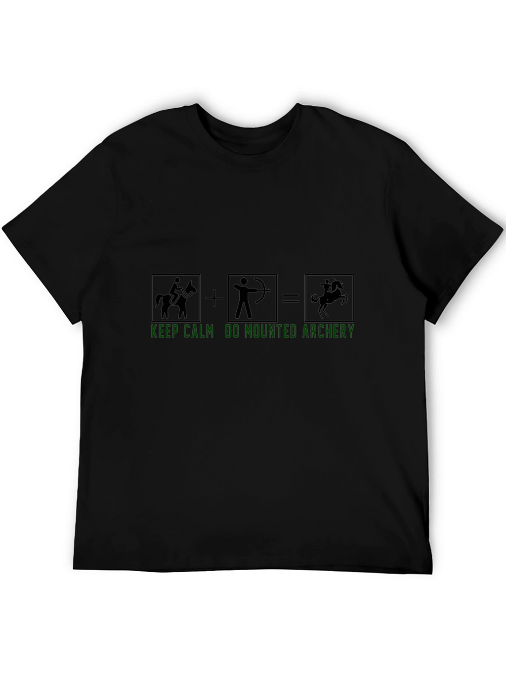 Mounted Archery T-Shirt - Keep Calm and Aim!
