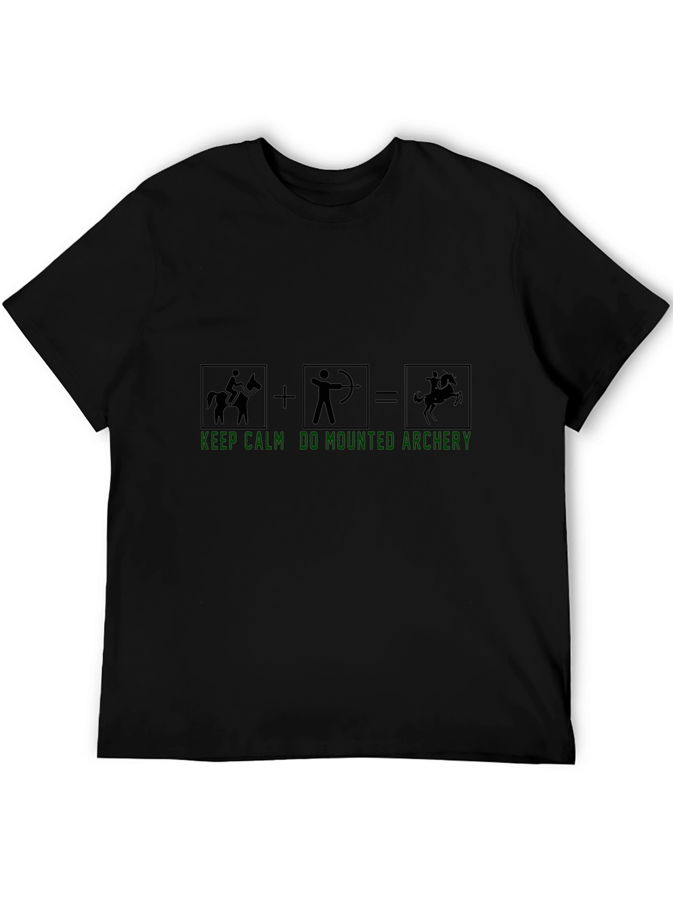 Mounted Archery T-Shirt - Keep Calm and Aim!