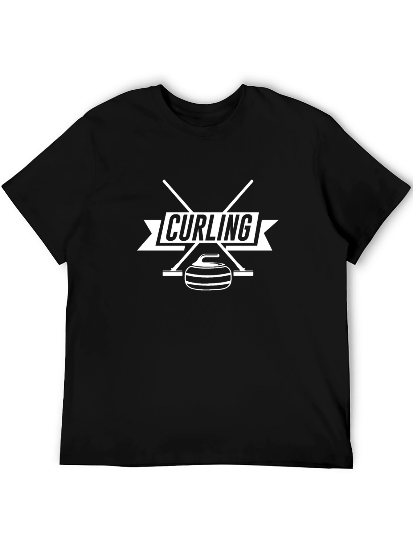 Curling T-Shirt - Sport Graphic Tee