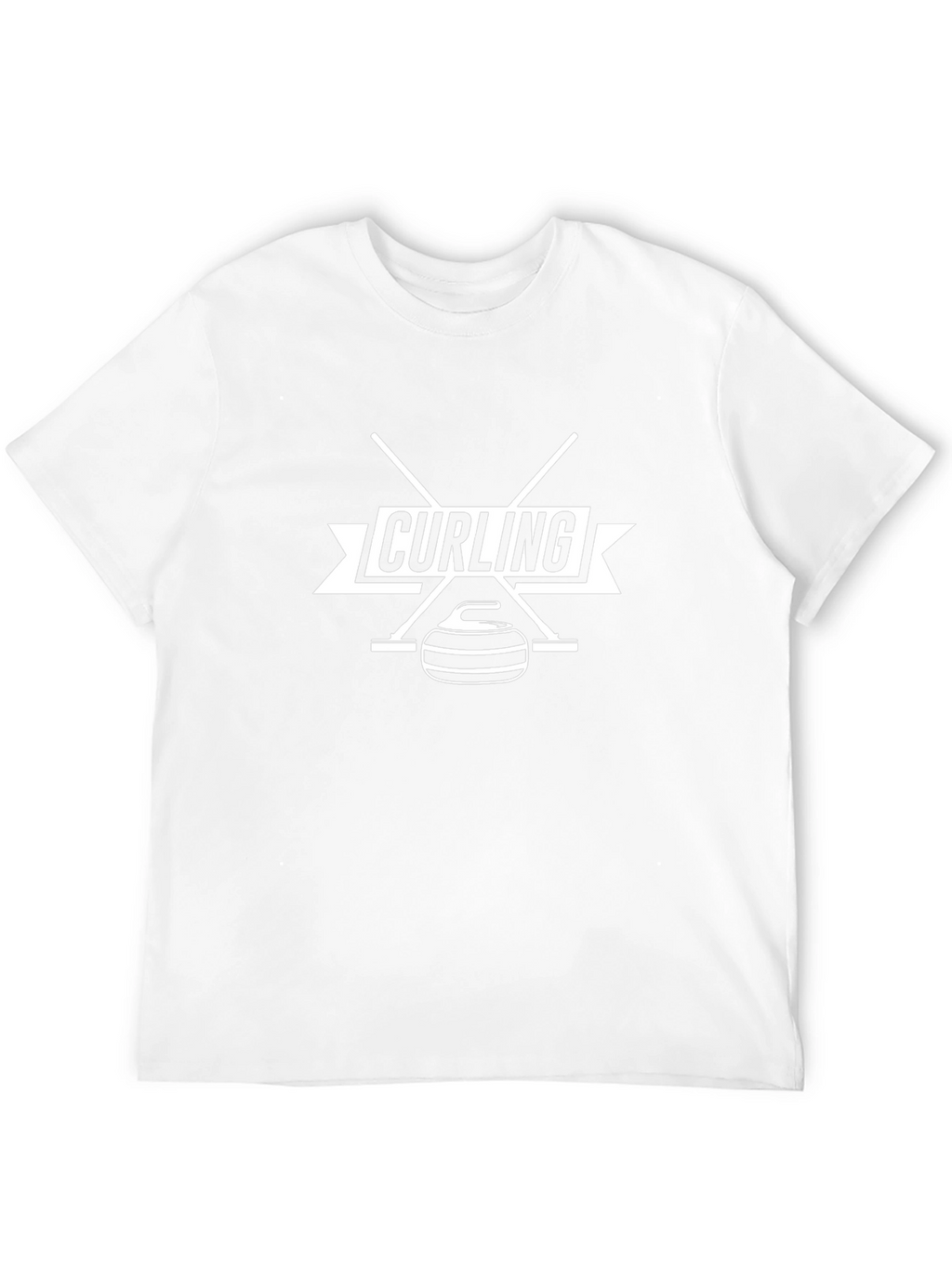Curling T-Shirt - Sport Graphic Tee