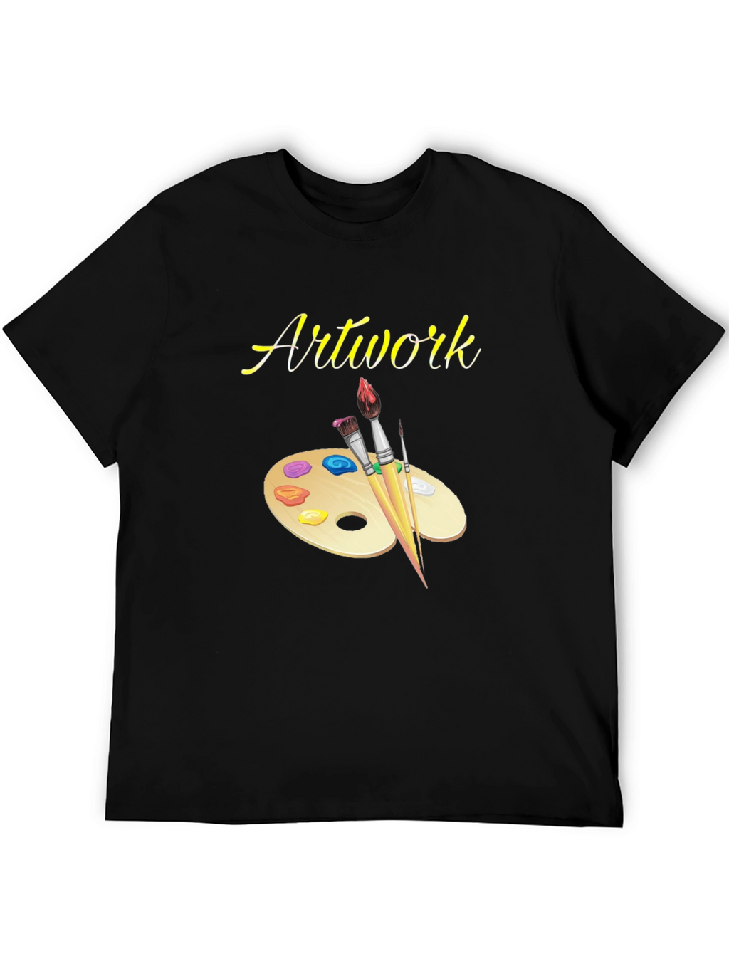 Artists Palette Graphic Tee - Black