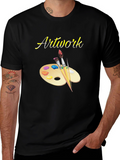 Artists Palette Graphic Tee - Black