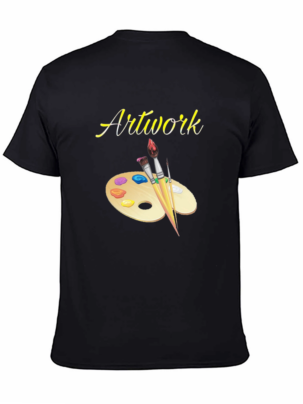 Artists Palette Graphic Tee - Black