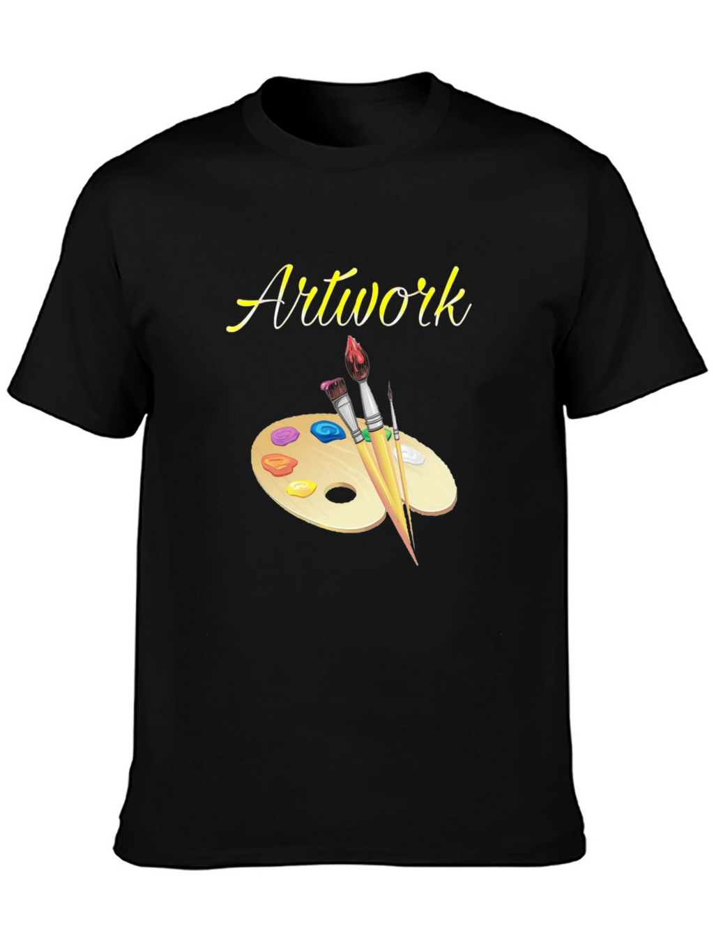 Artists Palette Graphic Tee - Black