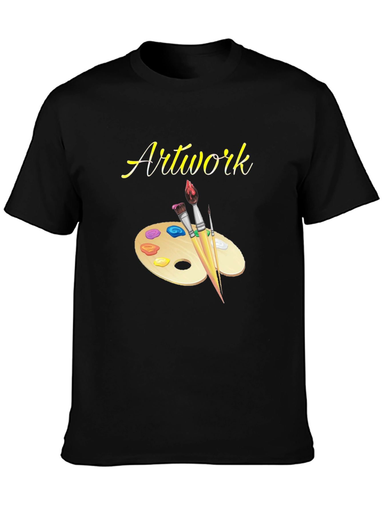 Artists Palette Graphic Tee - Black