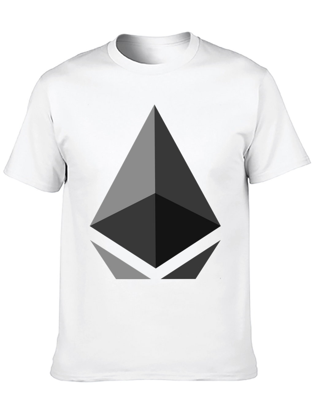 Geometric Graphic Tee - Modern Style