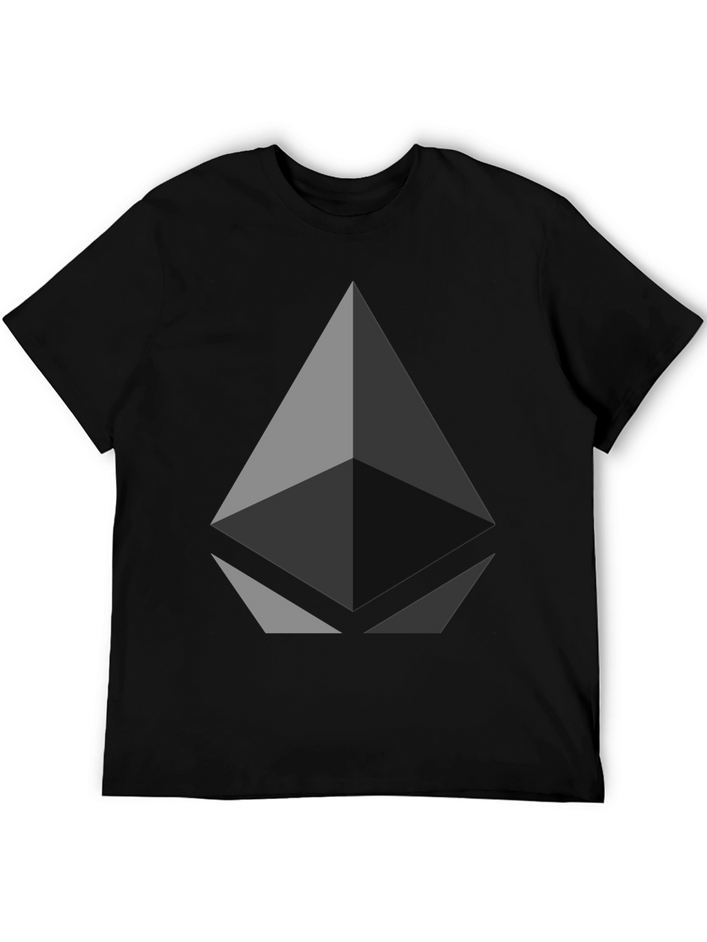 Geometric Graphic Tee - Modern Style