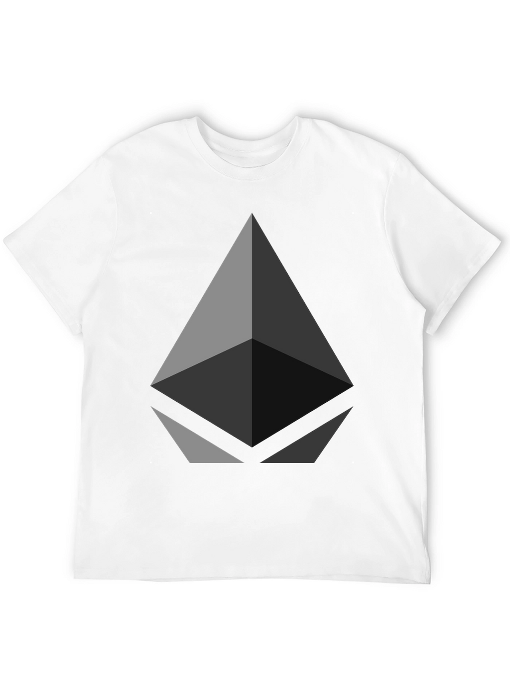 Geometric Graphic Tee - Modern Style