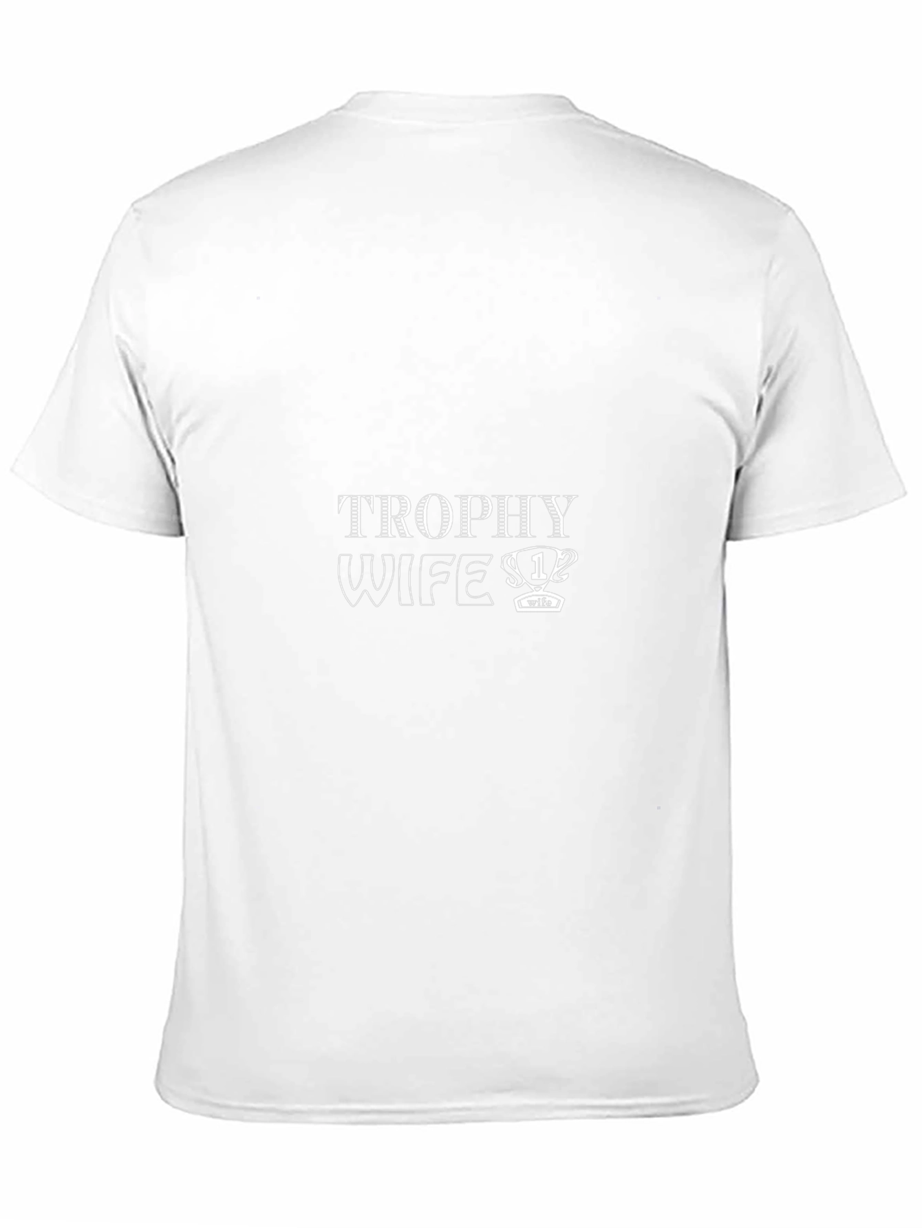 Trophy Wife Graphic Tee - Black