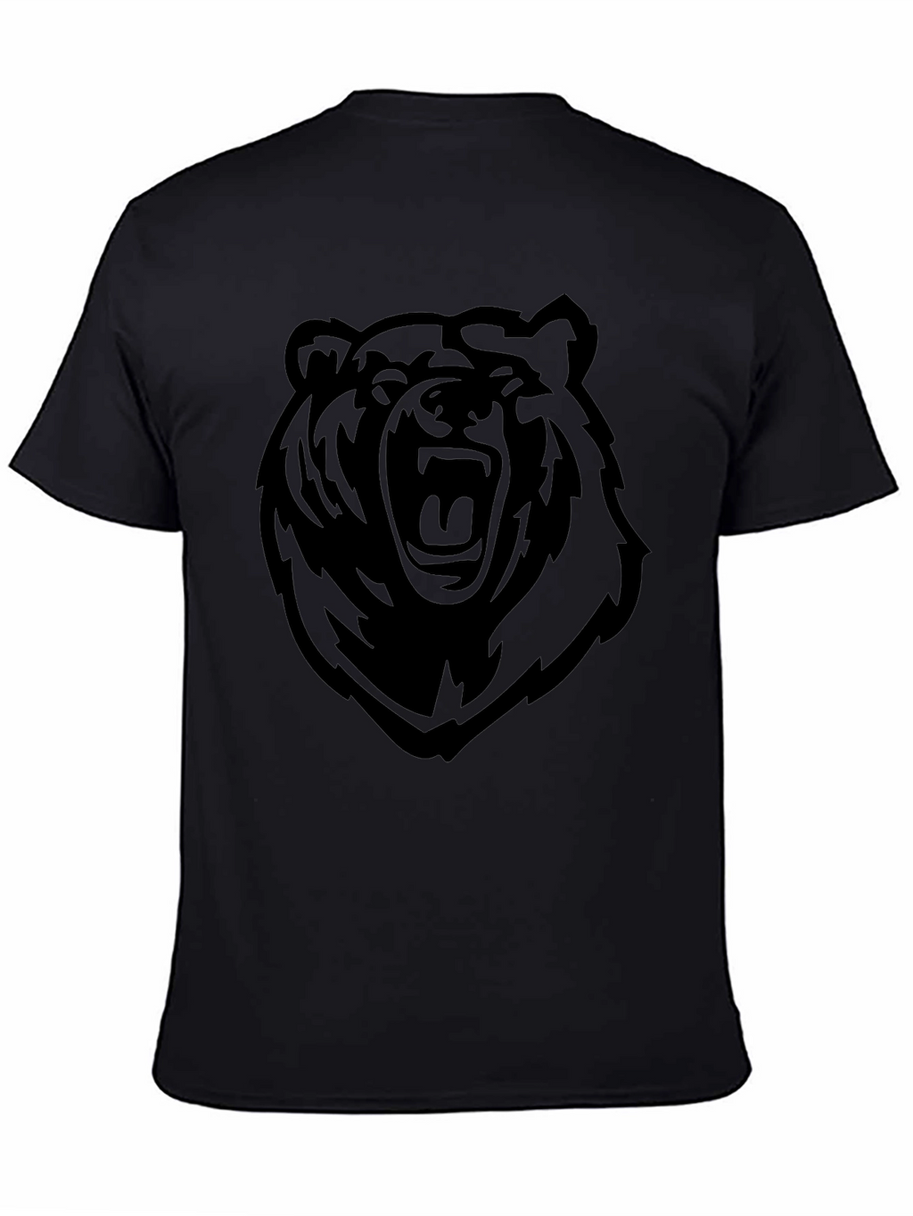 Bold Bear Graphic Tee - Mens Black T-Shirt