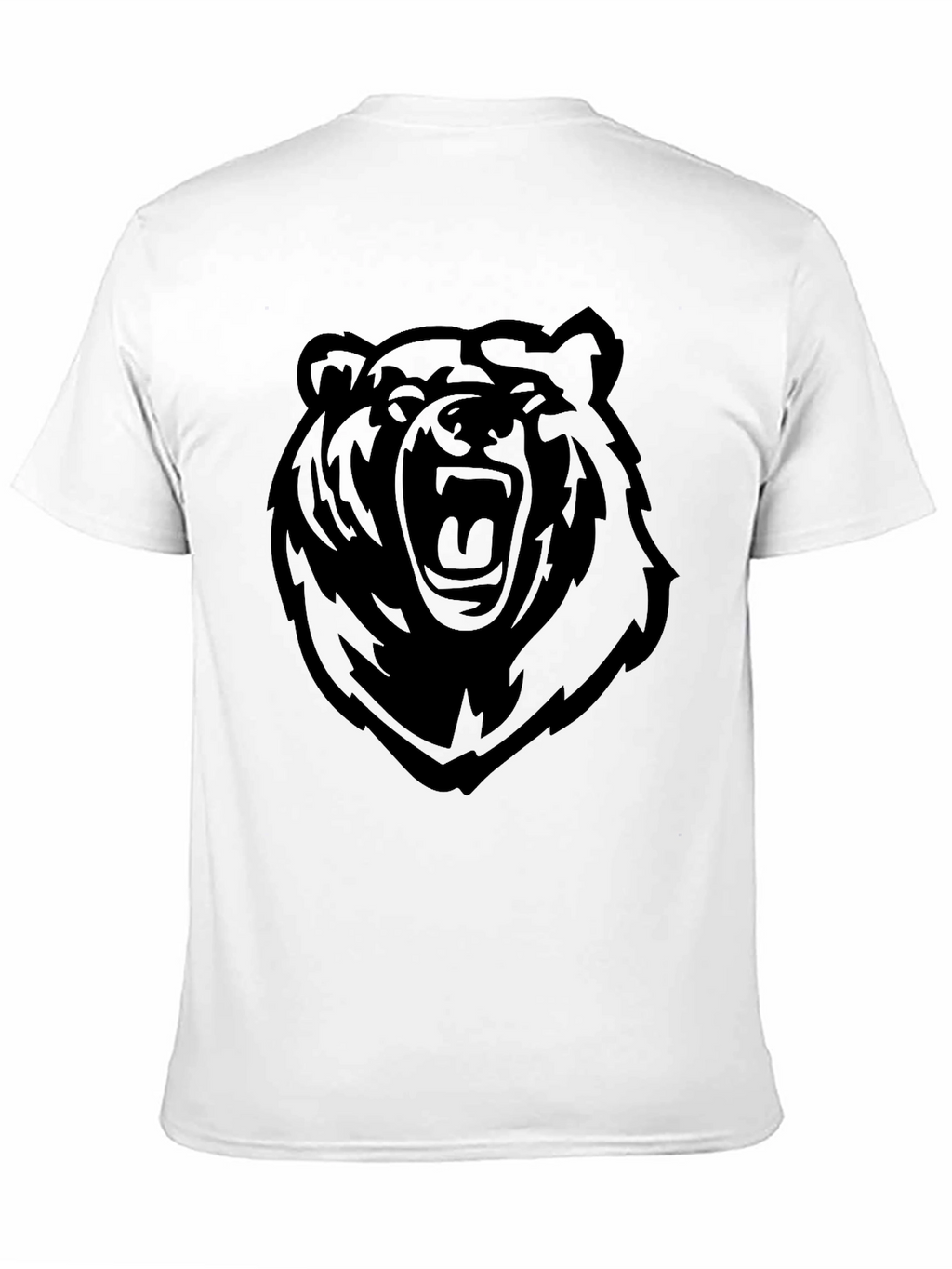 Bold Bear Graphic Tee - Mens Black T-Shirt