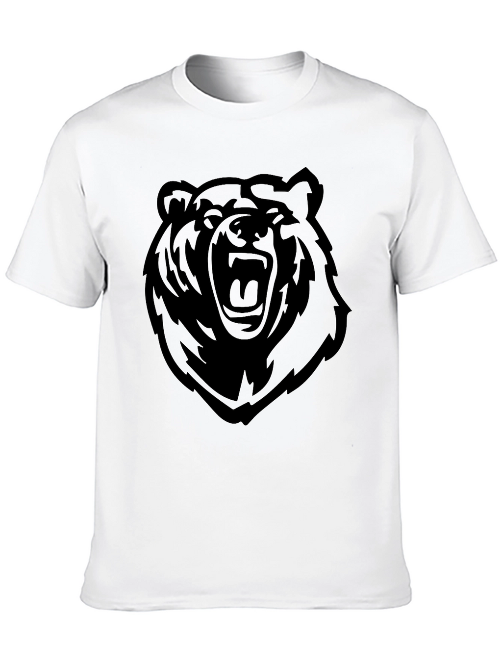 Bold Bear Graphic Tee - Mens Black T-Shirt