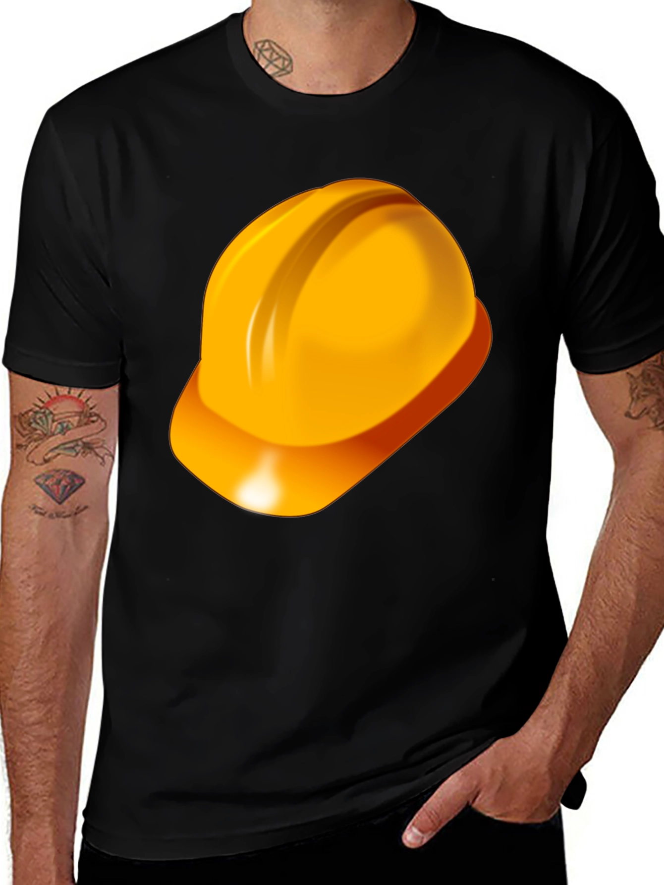 Construction Hard Hat T-Shirt - Safety First!