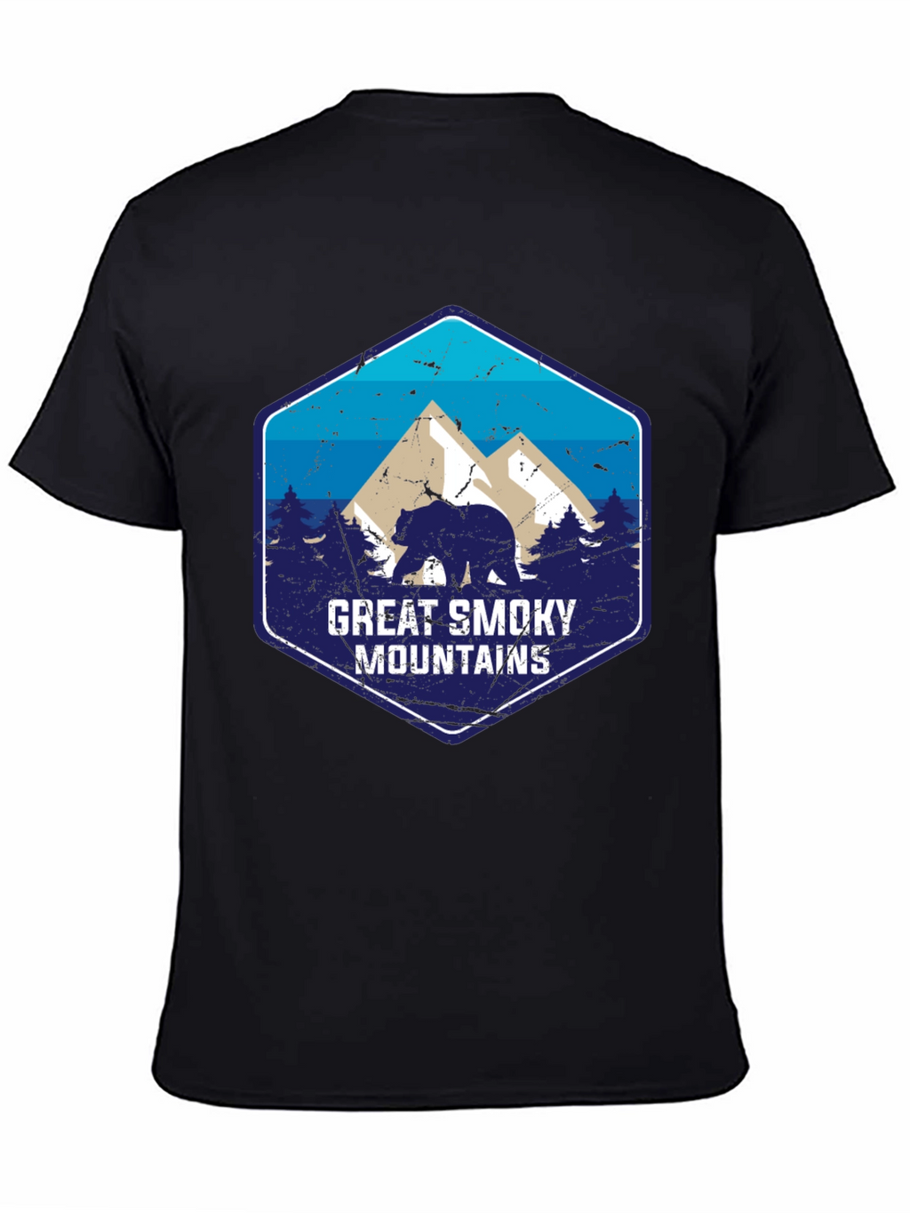 Great Smoky Mountains Bear Graphic Tee