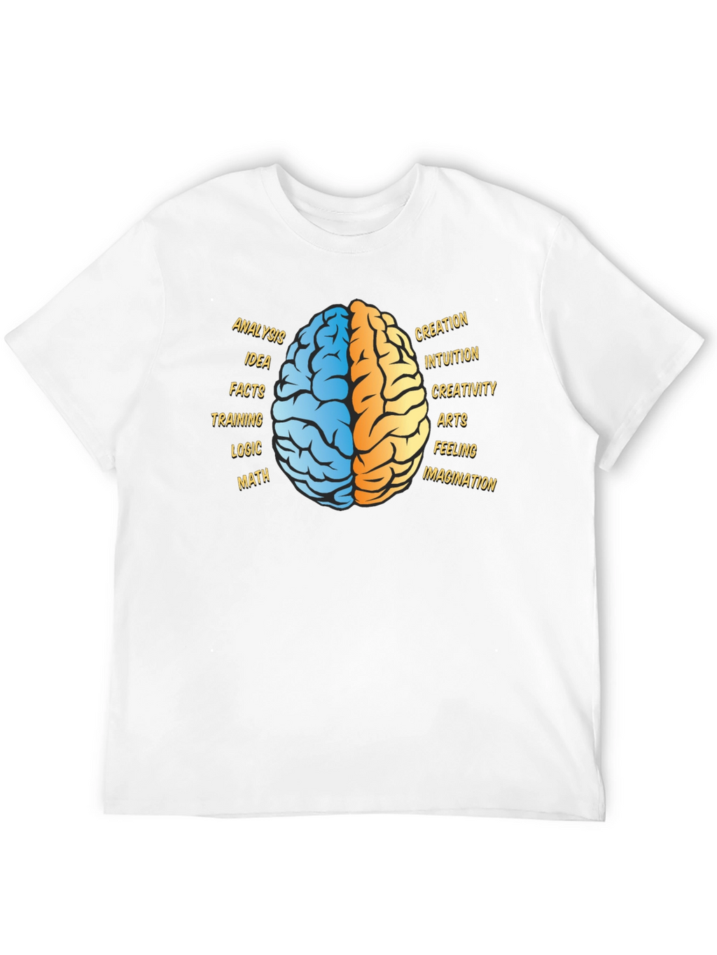 Brain Power T-Shirt: Analysis vs. Creativity