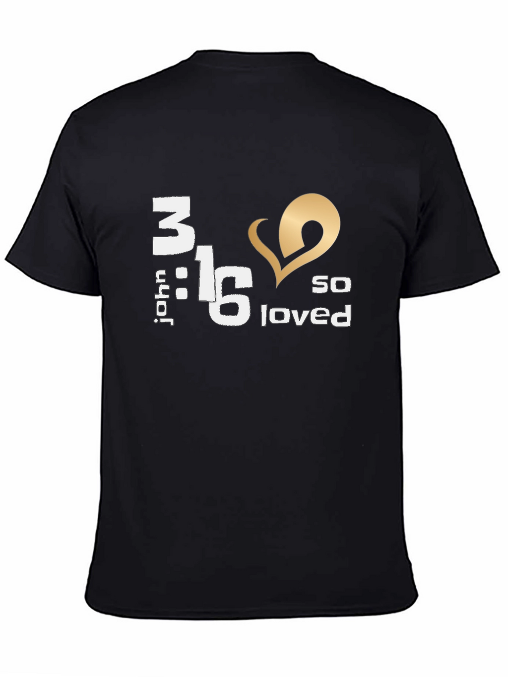 John 3:16 So Loved Graphic Tee