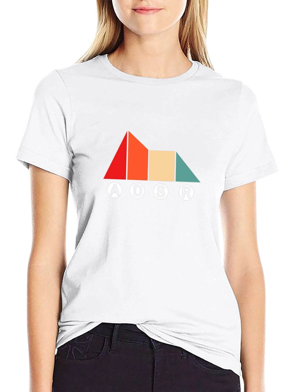 ADSR Graphic T-Shirt - Musician Synth Design