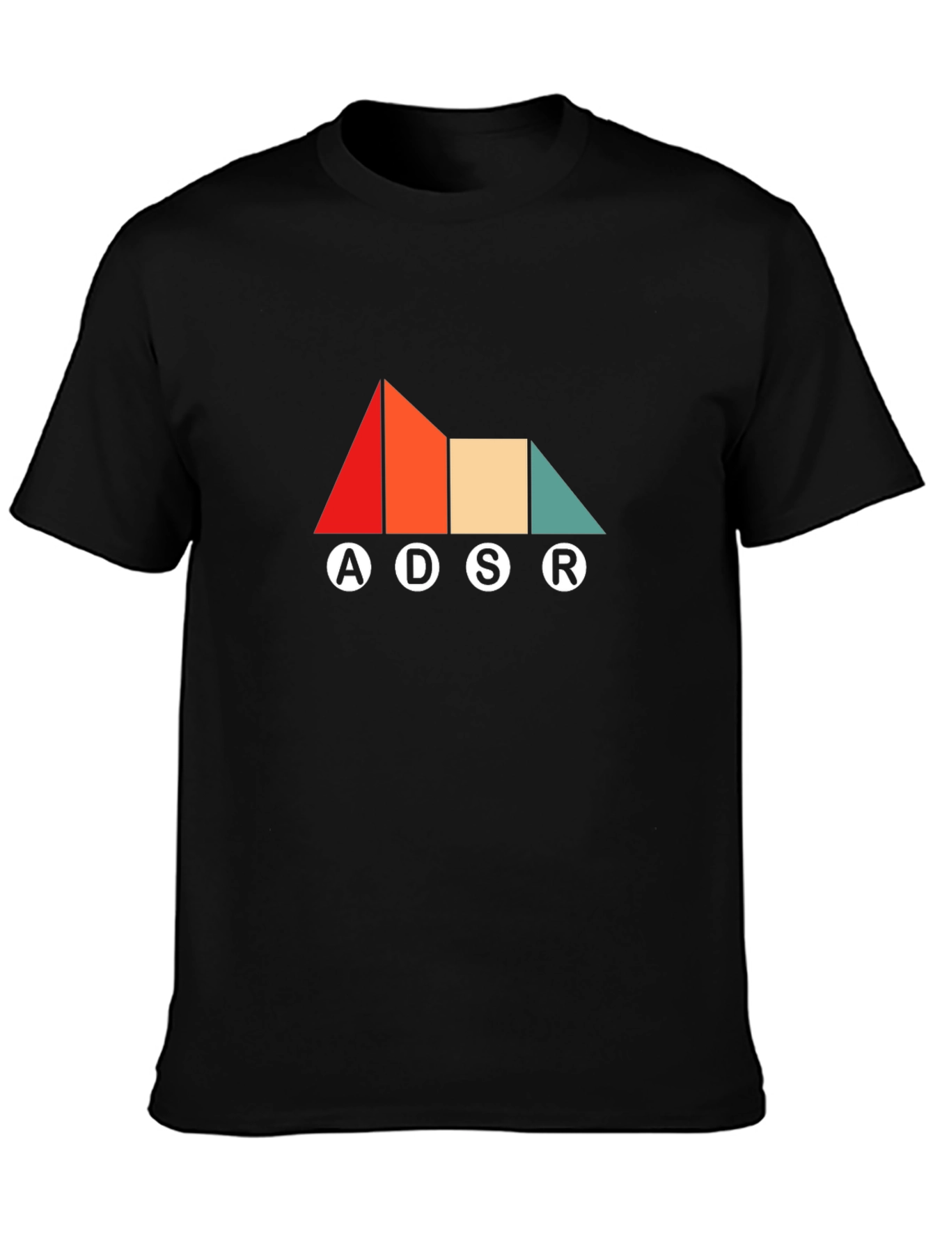 ADSR Graphic T-Shirt - Musician Synth Design
