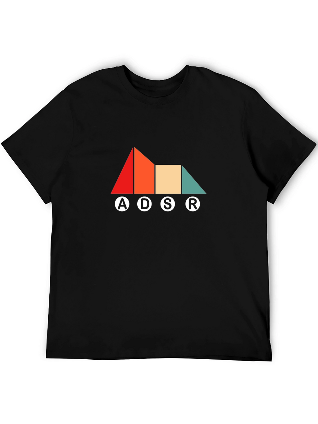 ADSR Graphic T-Shirt - Musician Synth Design