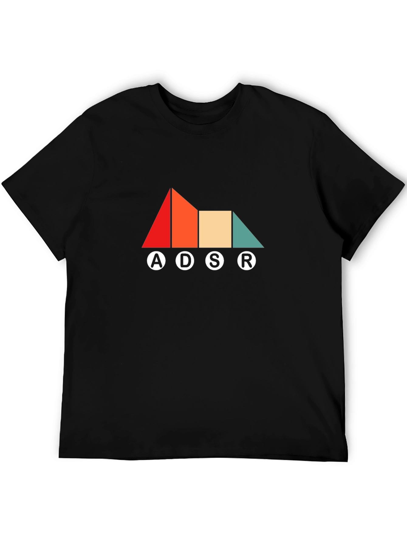 ADSR Graphic T-Shirt - Musician Synth Design