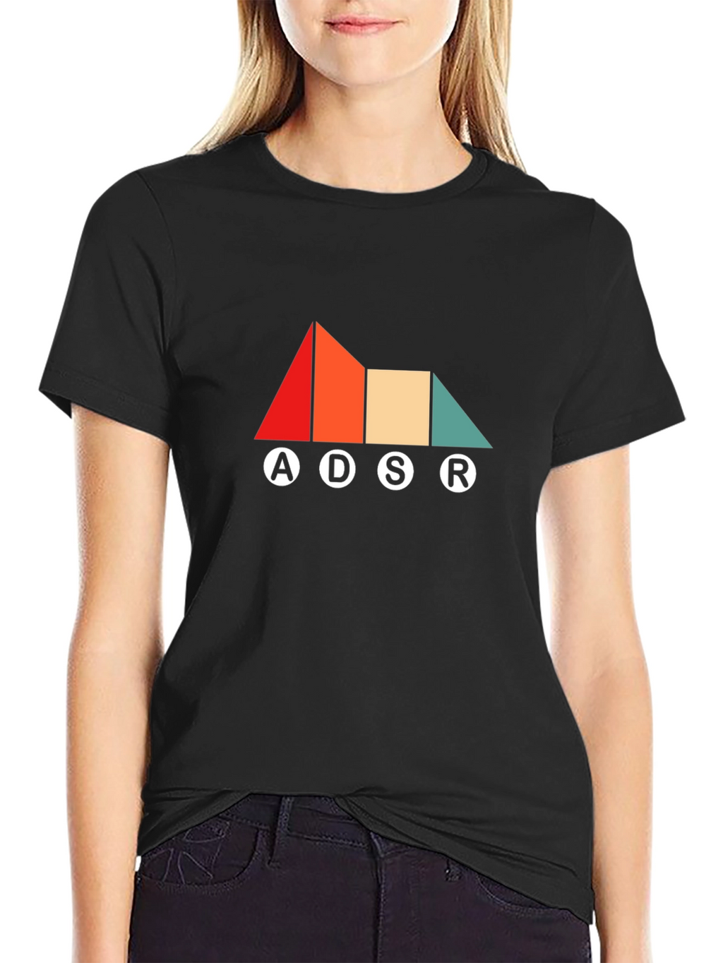 ADSR Graphic T-Shirt - Musician Synth Design