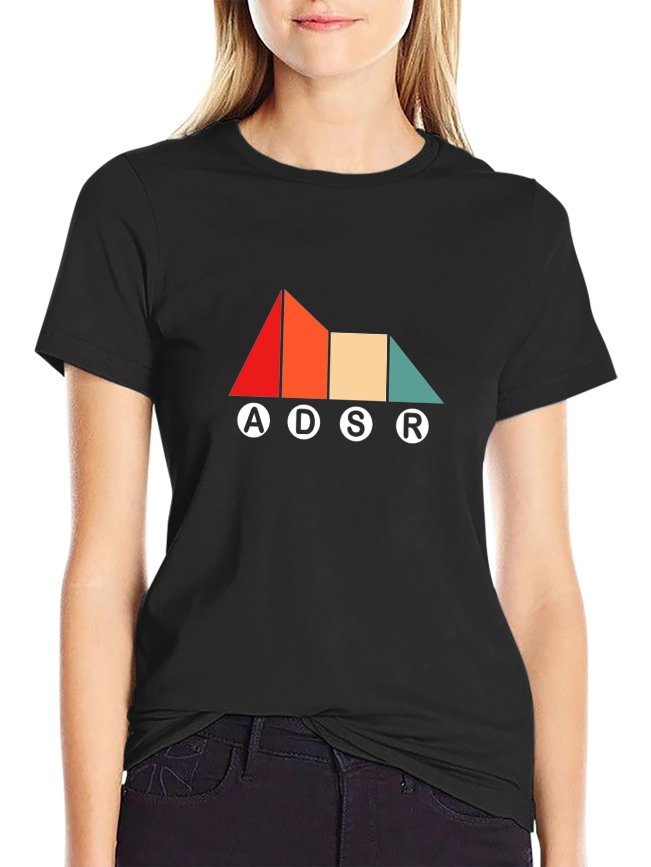 ADSR Graphic T-Shirt - Musician Synth Design