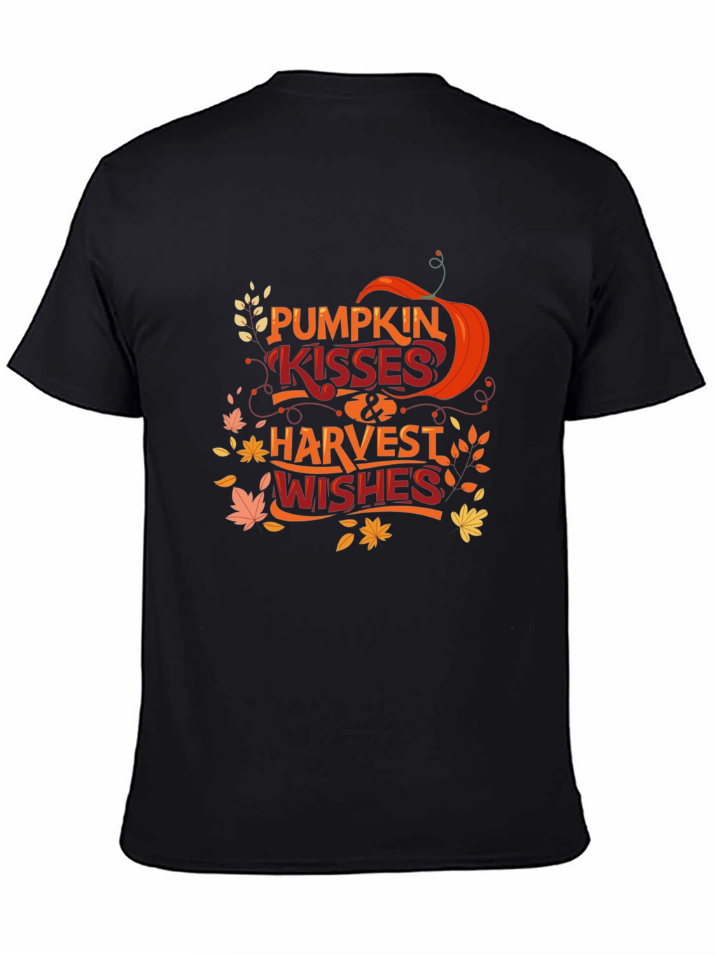 Pumpkin Kisses & Harvest Wishes T-Shirt