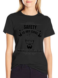 Safety Goal T-Shirt: Construction Worker Tee