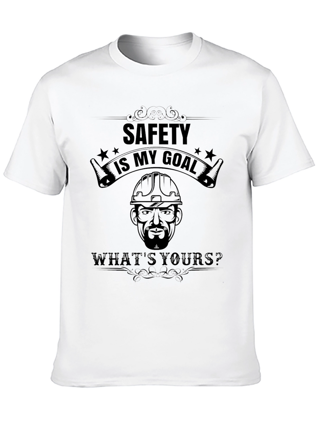 Safety Goal T-Shirt: Construction Worker Tee