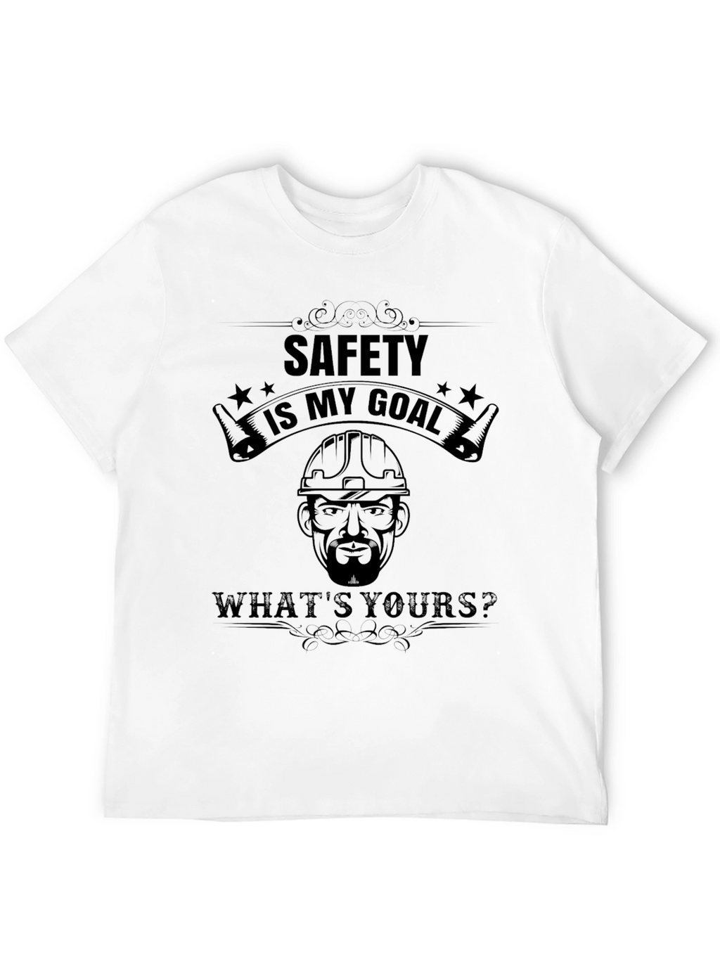 Safety Goal T-Shirt: Construction Worker Tee