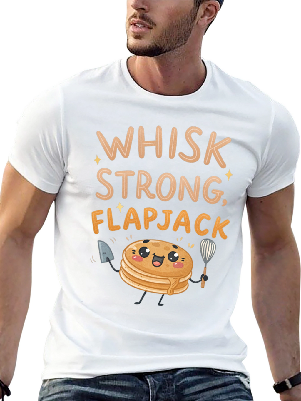 Whisk Strong Flapjack Graphic Tee
