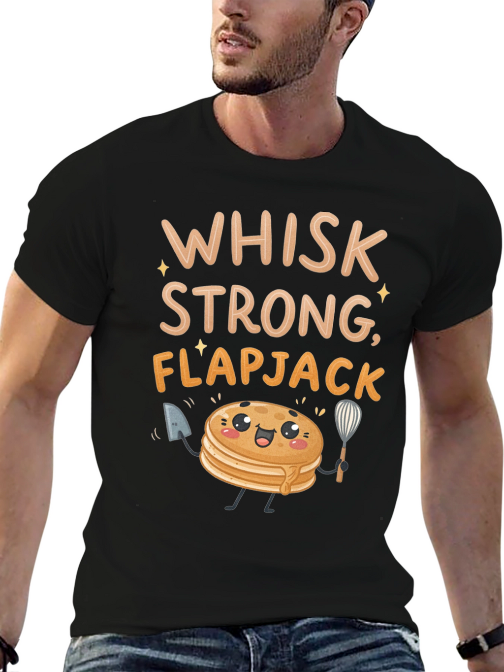 Whisk Strong Flapjack Graphic Tee