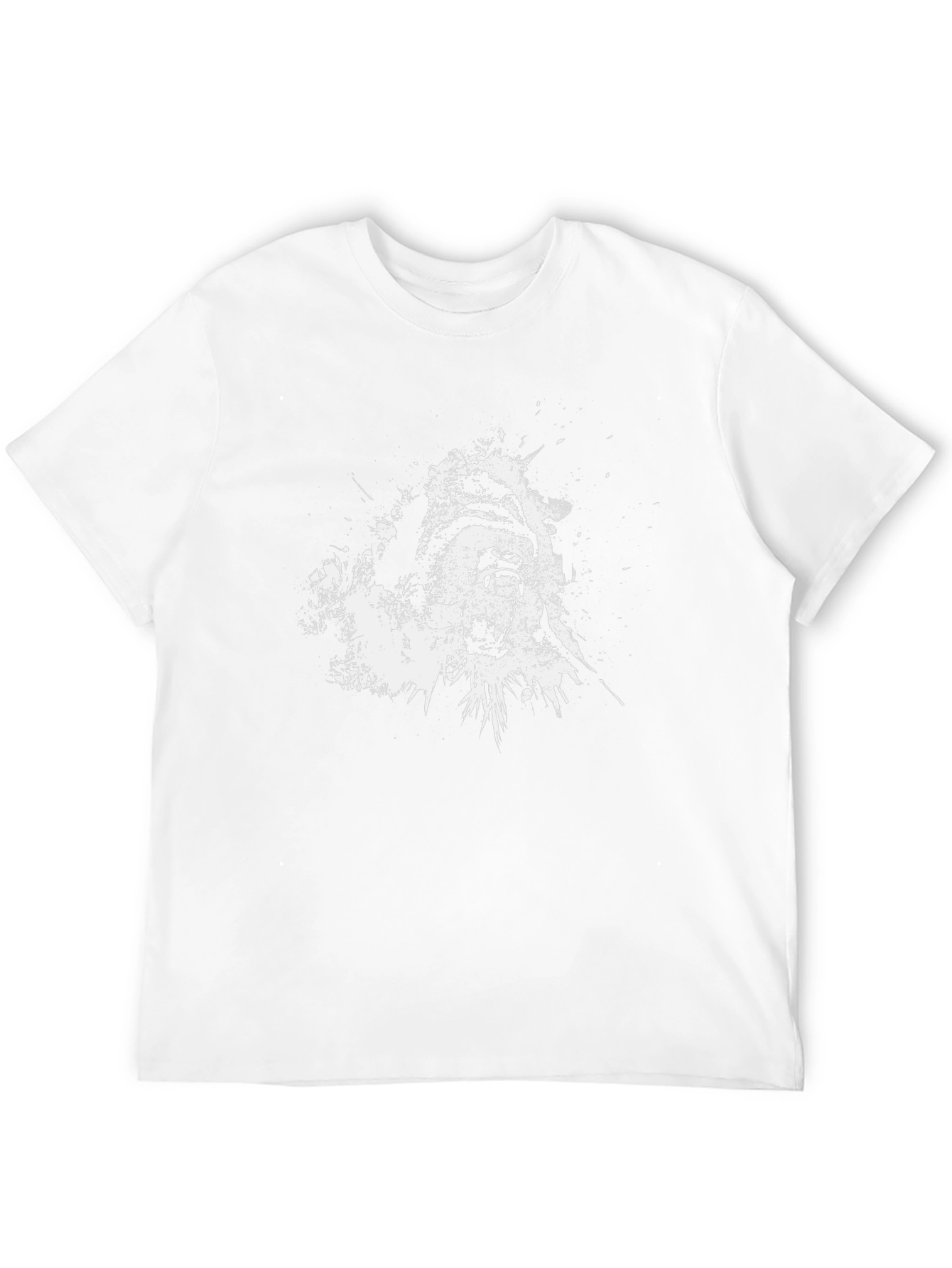 Gritty Gorilla Graphic Tee - Black Cotton T-Shirt