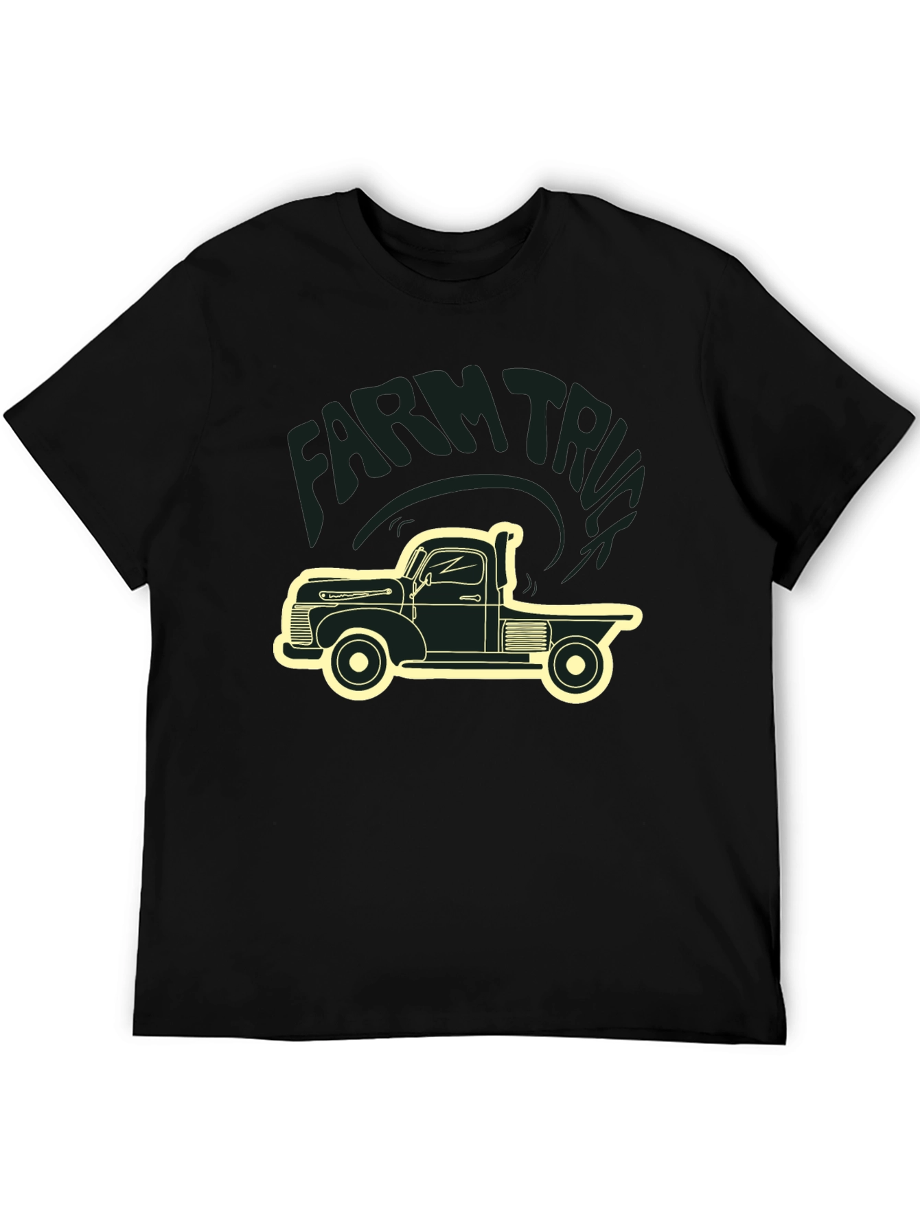 Farm Truck Graphic Tee - Classic Pickup Design