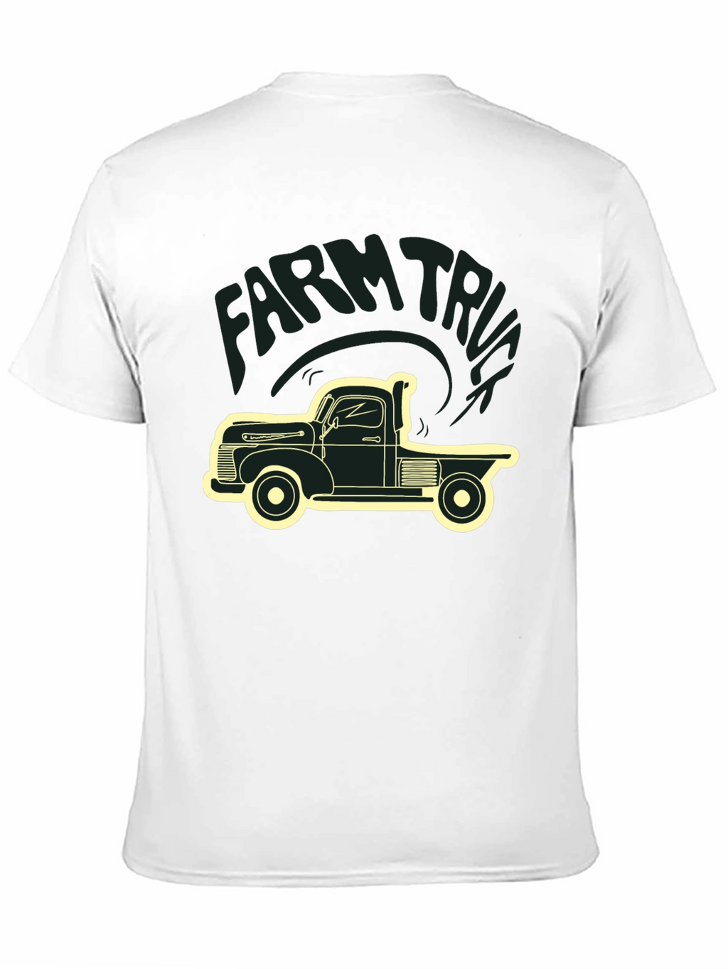 Farm Truck Graphic Tee - Classic Pickup Design
