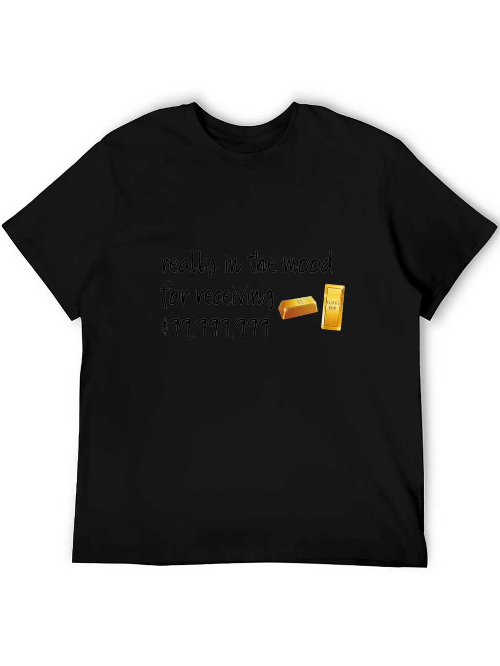 Mood for Millions Black T-Shirt