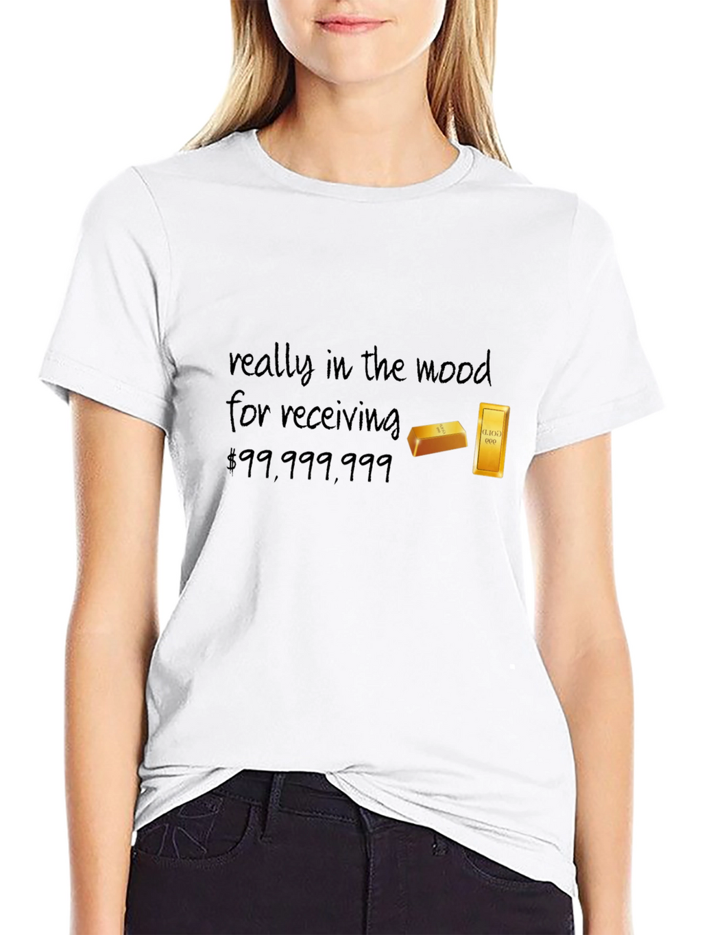 Mood for Millions Black T-Shirt