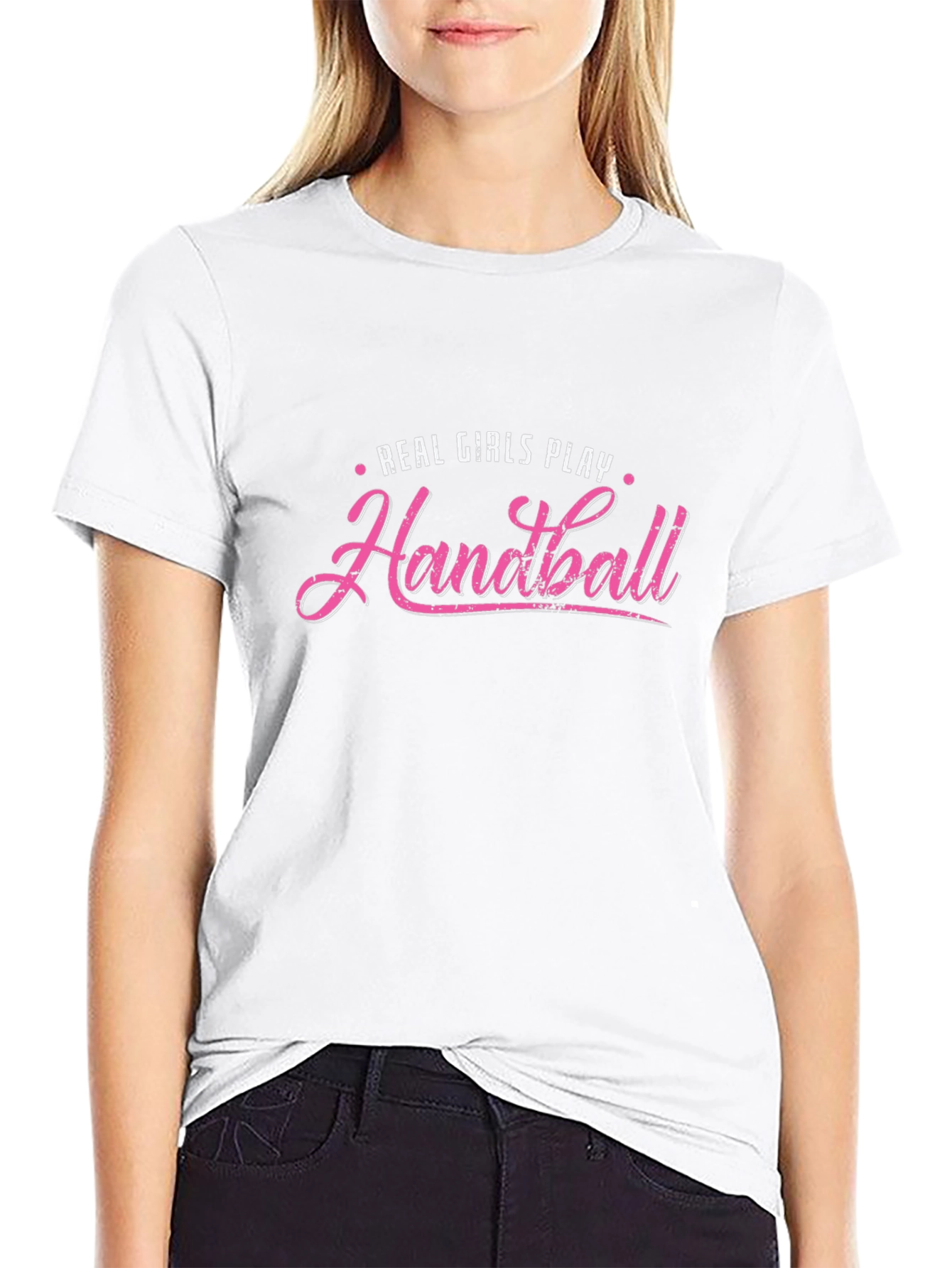 Real Girls Play Handball T-Shirt