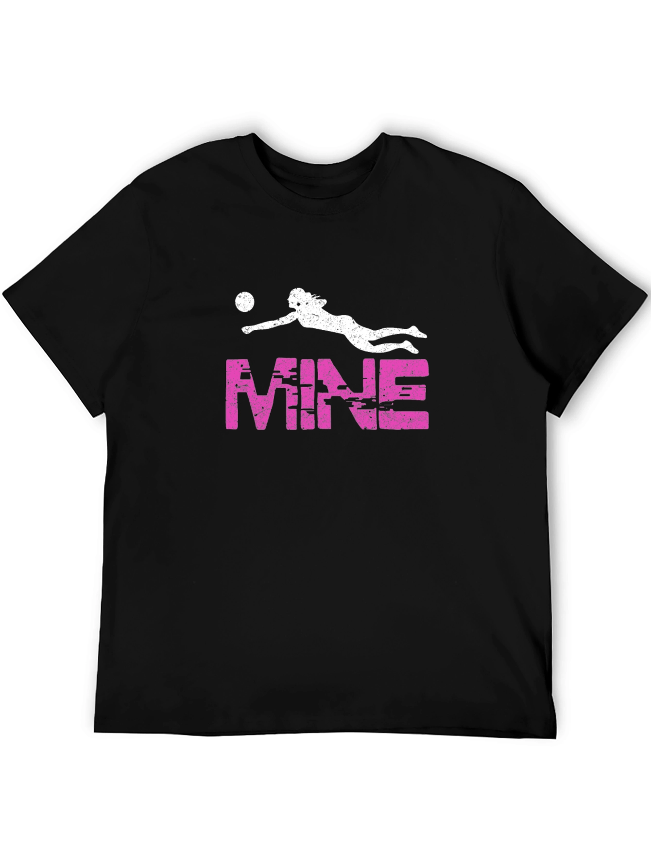 Volleyball Player MINE Graphic T-Shirt