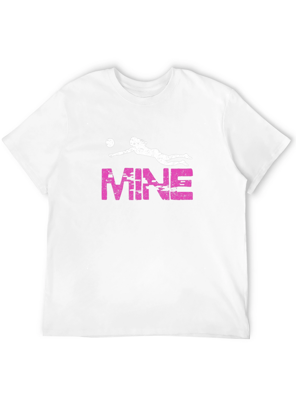 Volleyball Player MINE Graphic T-Shirt