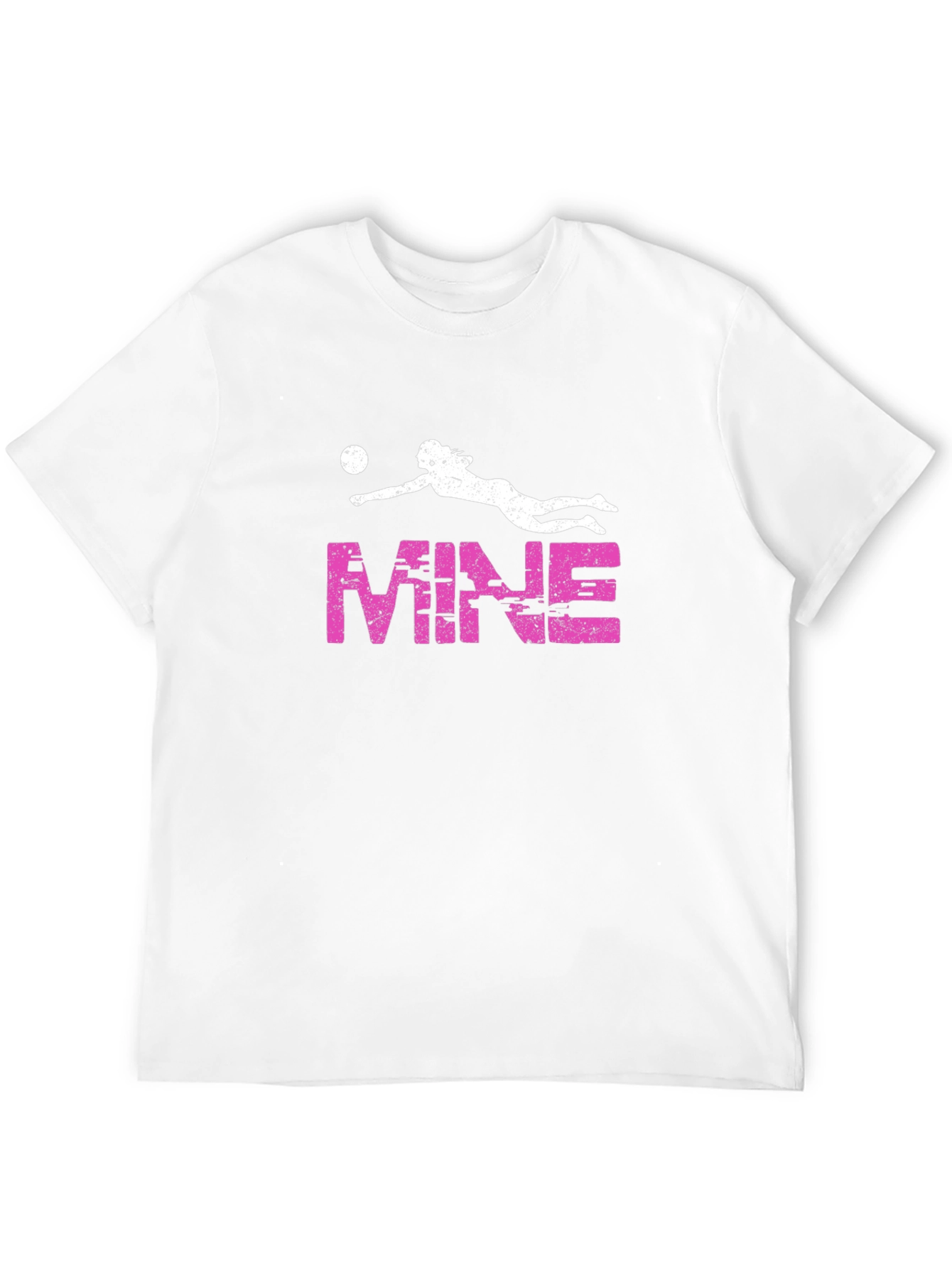 Volleyball Player MINE Graphic T-Shirt