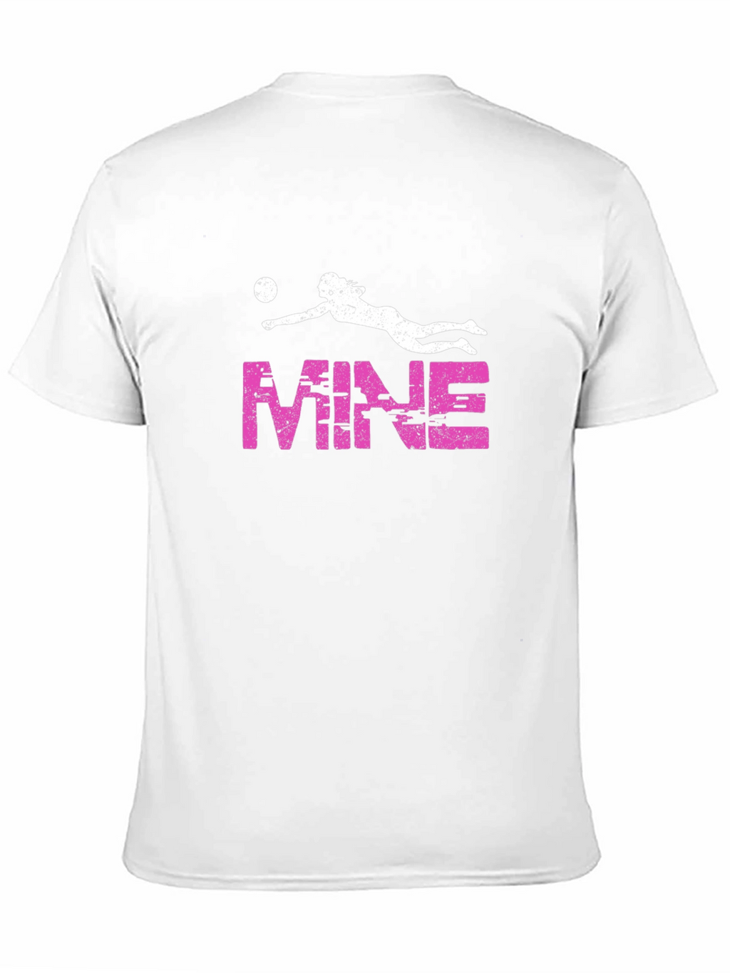 Volleyball Player MINE Graphic T-Shirt