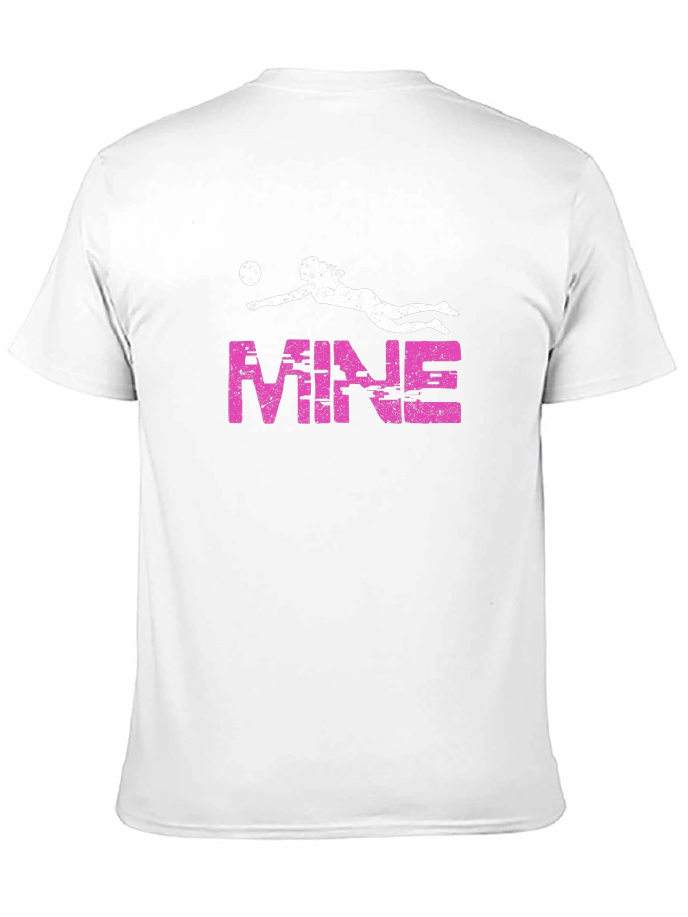 Volleyball Player MINE Graphic T-Shirt