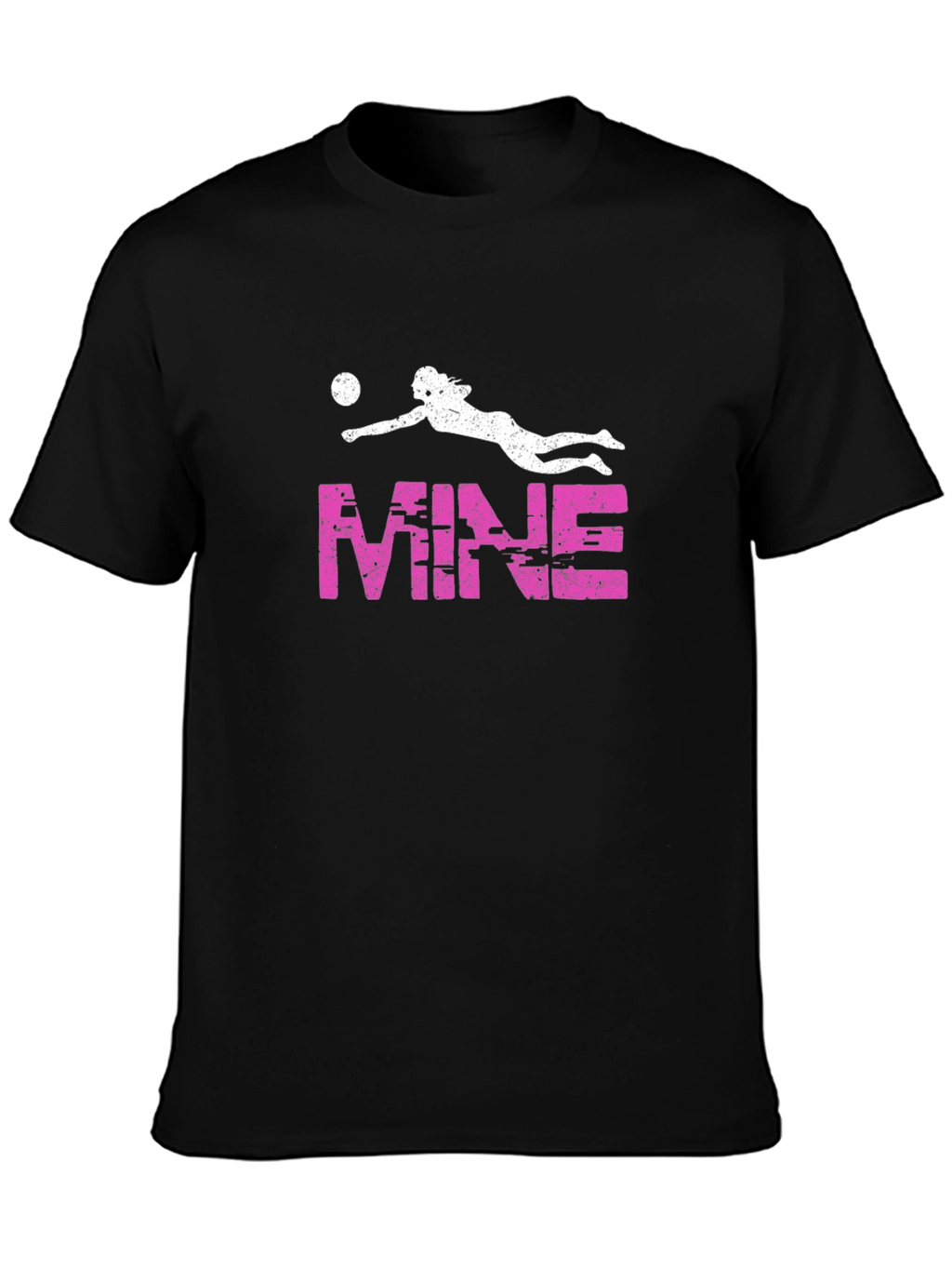 Volleyball Player MINE Graphic T-Shirt
