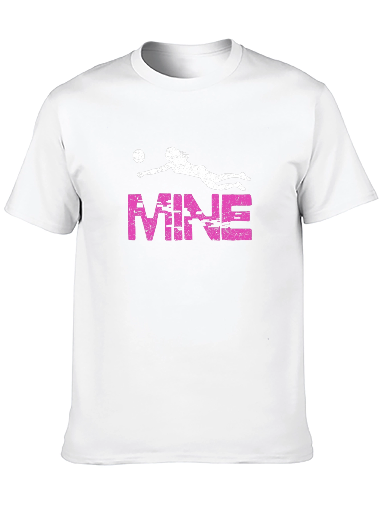 Volleyball Player MINE Graphic T-Shirt