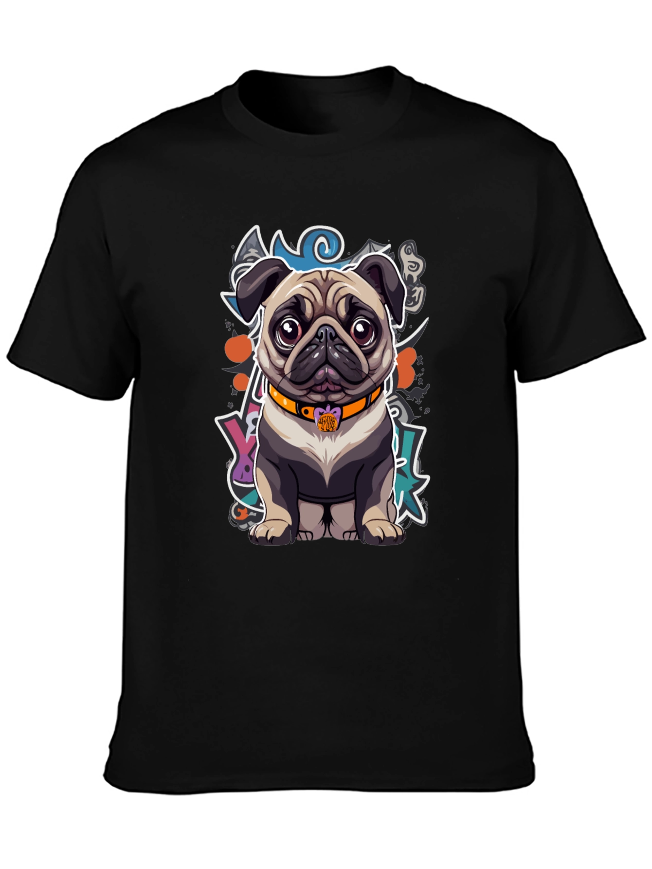 Pug Graphic T-Shirt