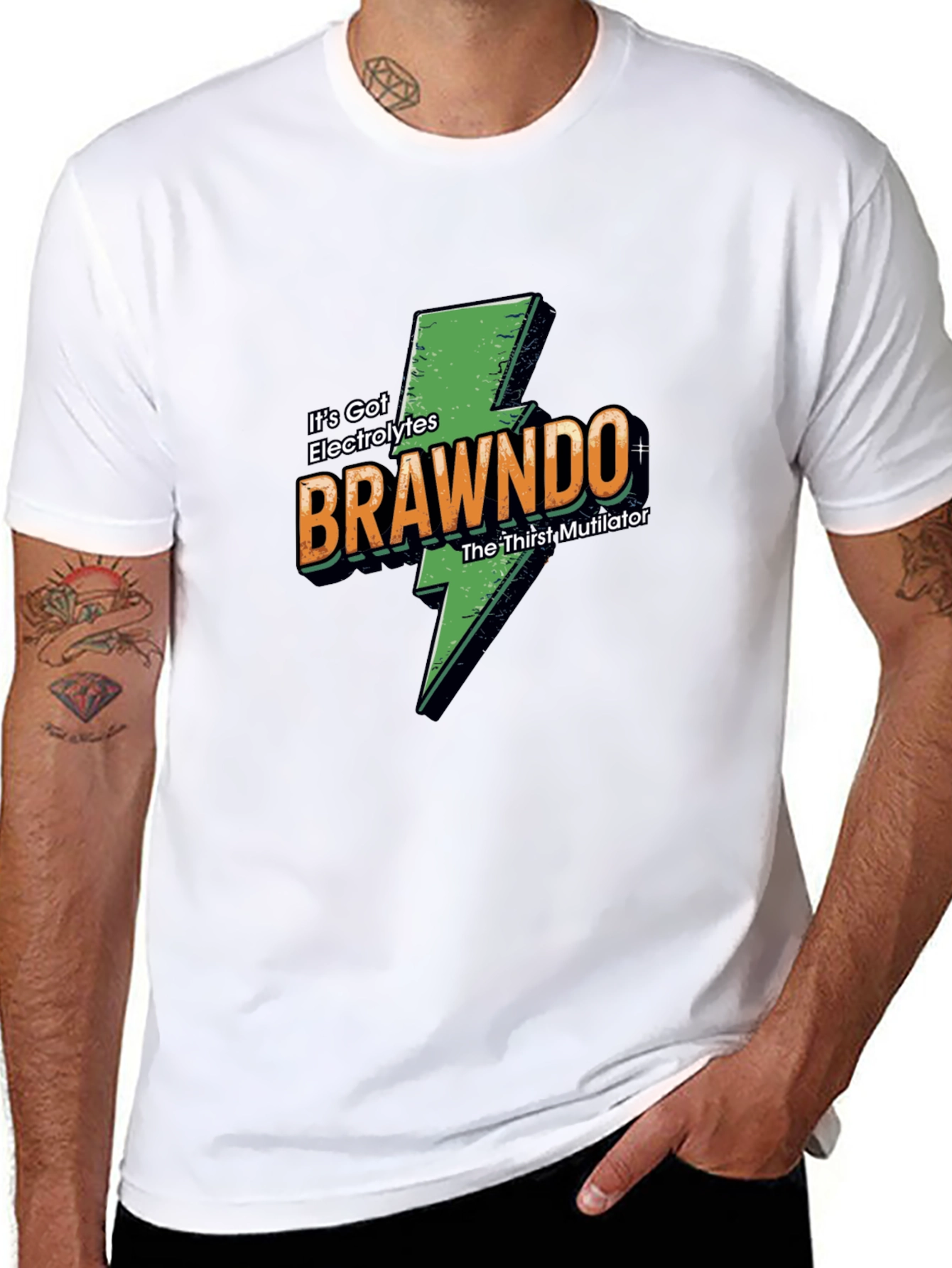 BRAWNDO T-Shirt - Electrolytes The Thirst Mutilator