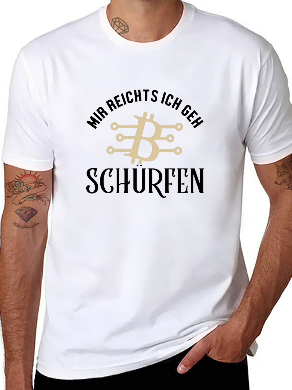 Mir Reichts Bitcoin Mining T-Shirt