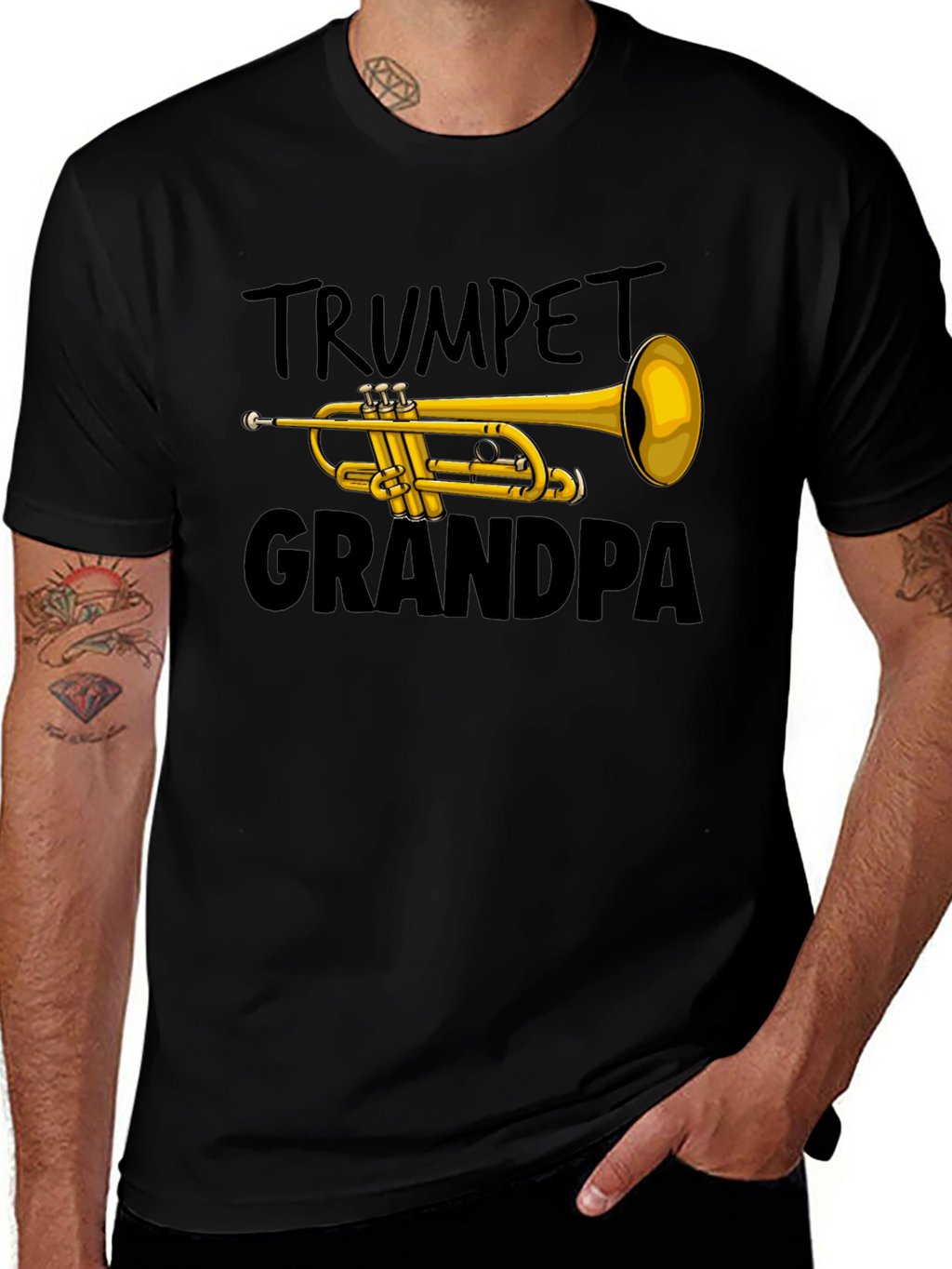 Trumpet Grandpa T-Shirt